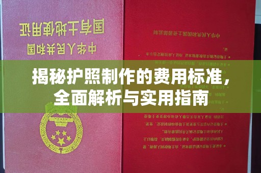 乳山揭秘护照制作的费用标准，全面解析与实用指南